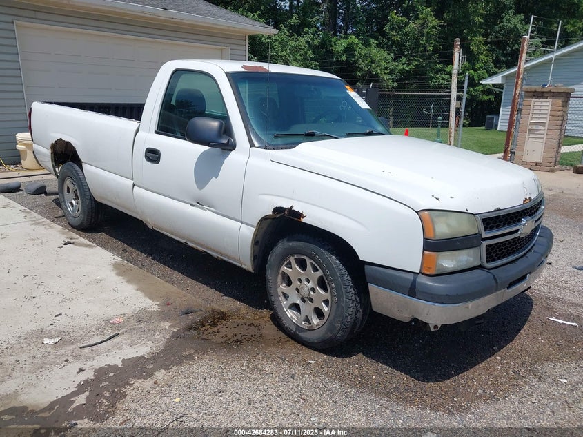 3GCEC14X16G147393 2006 Chevrolet Silverado 1500 Work Truck auction photo 1