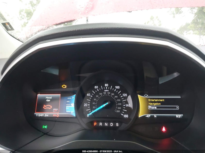 VIN 2FMPK3K94HBC30782 2017 FORD EDGE TITANIUM