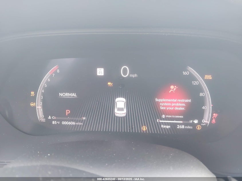 2025 Acura Tlx A-Spec Package VIN: 19UUB6F56SA003873 Lot: 42685240