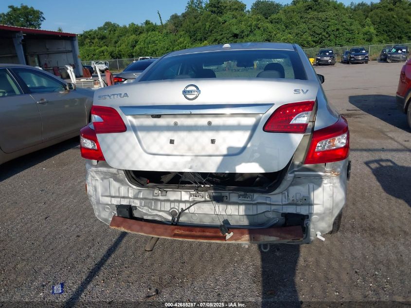2017 Nissan Sentra Sv VIN: 3N1AB7APXHY363414 Lot: 42685287