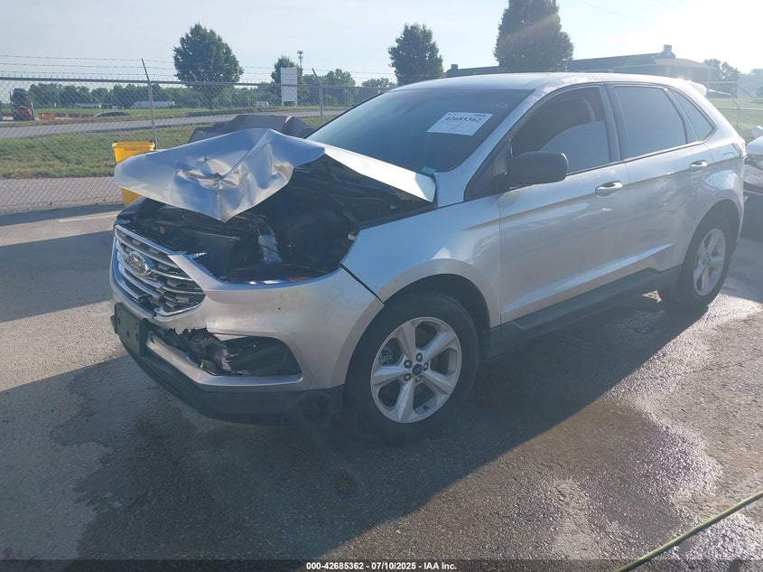 2019 Ford Edge 2.0 Se Silver Lot 111042685362 Vin 2FMPK4G9XKBC49410