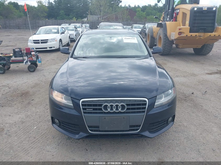 2011 AUDI A4 VIN: WAUSFAFL2BA053226