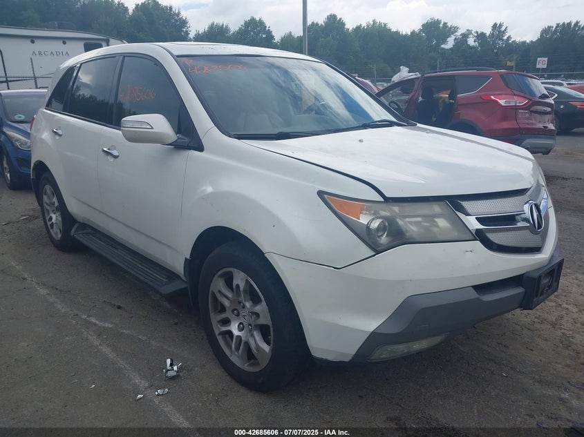 2HNYD28469H534536 2009 Acura Mdx Technology Package auction photo 1