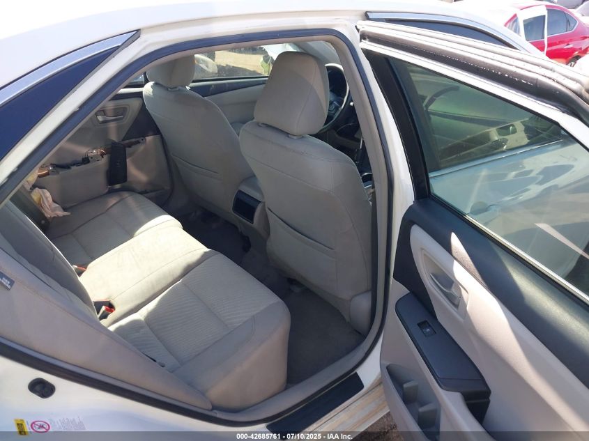 2015 Toyota Camry Le VIN: 4T4BF1FK4FR452221 Lot: 42685761