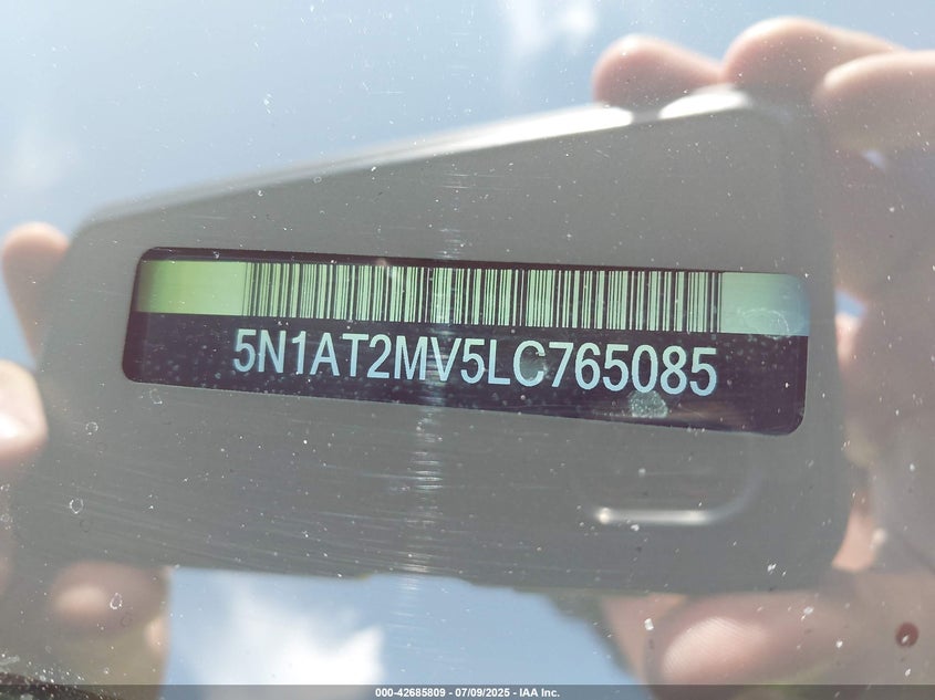 2020 NISSAN ROGUE S INTELLIGENT AWD - 5N1AT2MV5LC765085