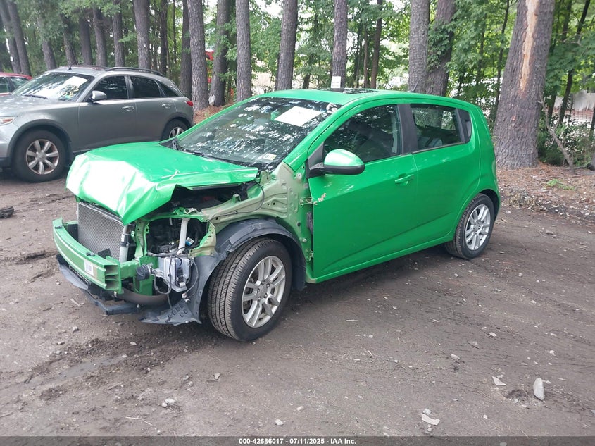 2014 CHEVROLET SONIC LT AUTO - 1G1JC6SB0E4231292