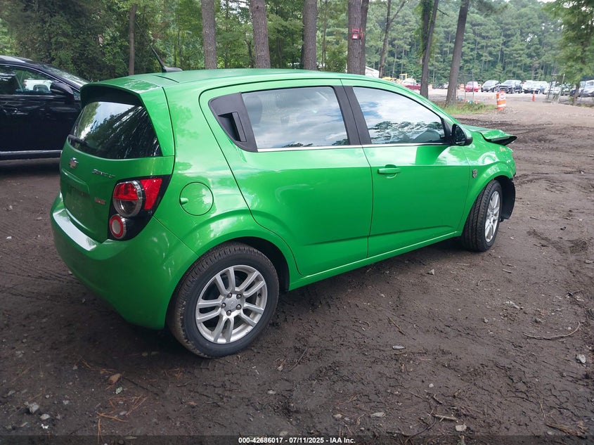 2014 CHEVROLET SONIC LT AUTO - 1G1JC6SB0E4231292