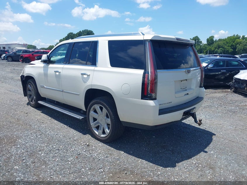Vin: 1gys4nkjxfr597947, lot: 43179313, cadillac escalade premium 20153