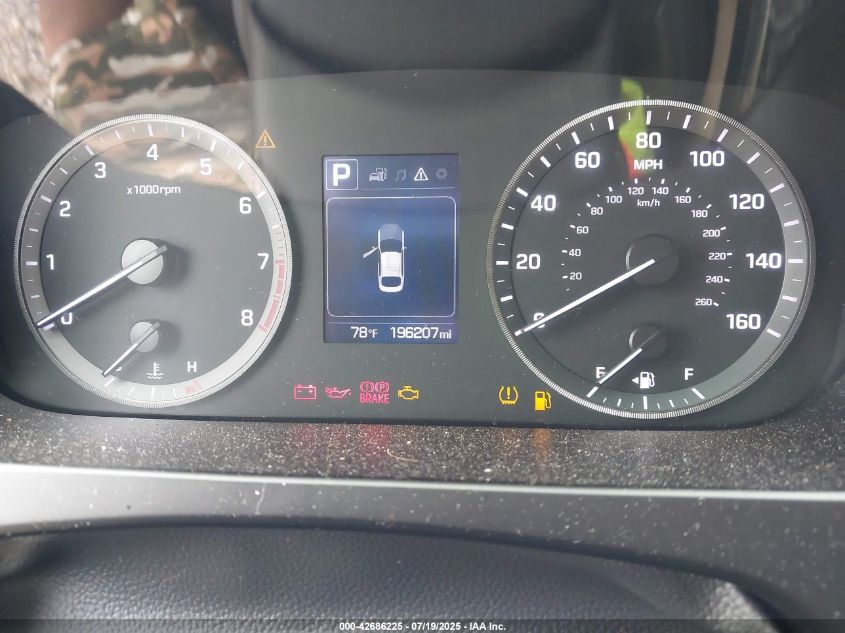 2017 Hyundai Sonata Sport VIN: 5NPE34AF6HH455893 Lot: 42686225