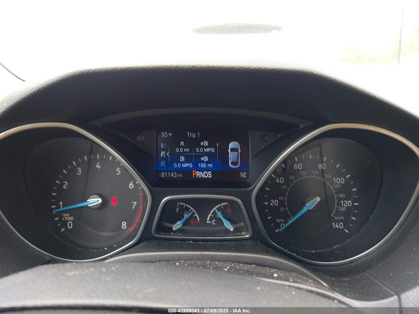 2018 FORD FOCUS SE - 1FADP3FE1JL235501