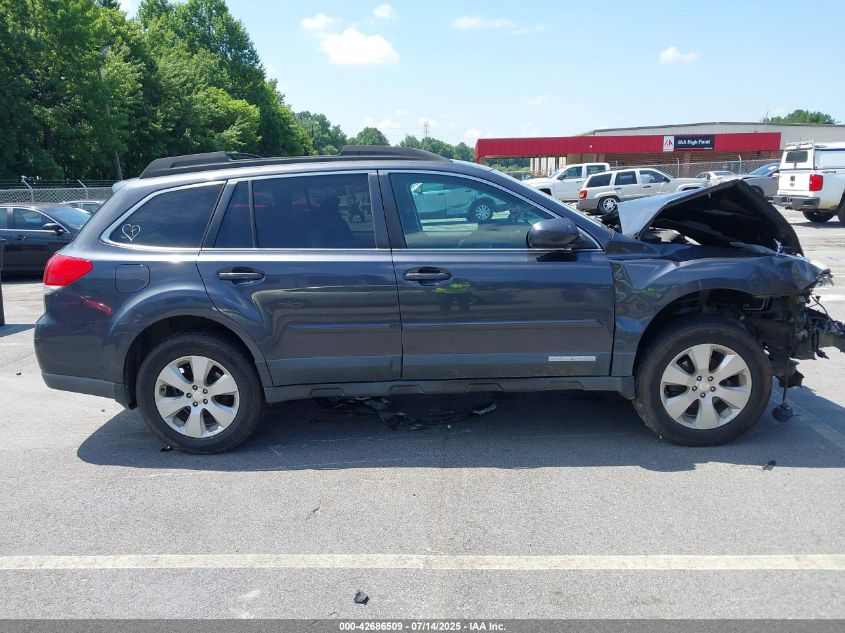 2011 Subaru Outback 2.5I Premium VIN: 4S4BRBBC7B3431174 Lot: 42686509