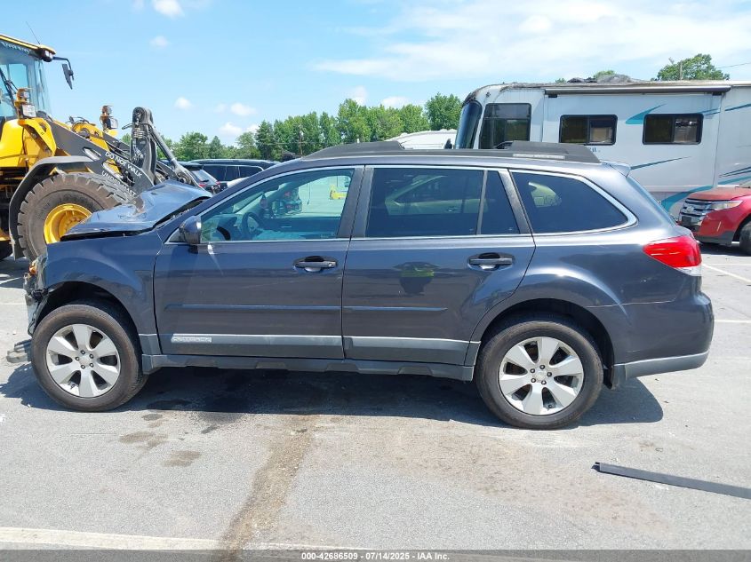 2011 Subaru Outback 2.5I Premium VIN: 4S4BRBBC7B3431174 Lot: 42686509