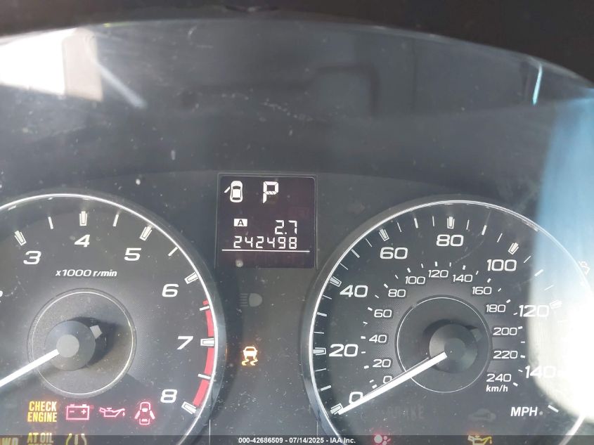 2011 Subaru Outback 2.5I Premium VIN: 4S4BRBBC7B3431174 Lot: 42686509