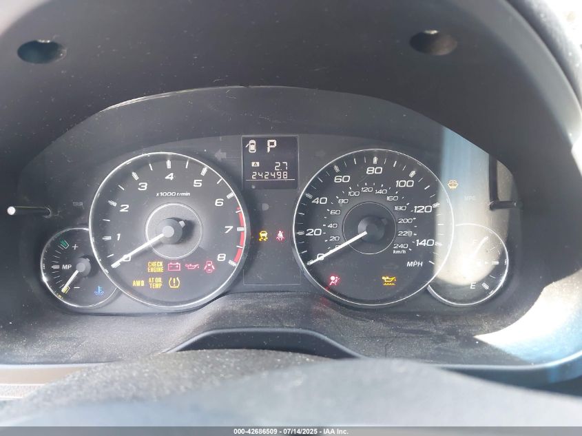 2011 Subaru Outback 2.5I Premium VIN: 4S4BRBBC7B3431174 Lot: 42686509