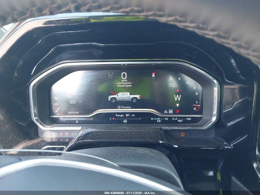 2025 GMC Sierra 1500 4Wd Short Box Slt VIN: 1GTUUDE86SZ266147 Lot: 42686566