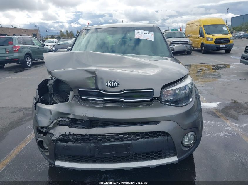 2018 Kia Soul + VIN: KNDJP3A55J7566580 Lot: 42686573
