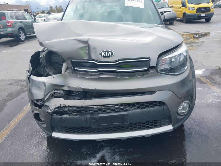 2018 Kia Soul + VIN: KNDJP3A55J7566580 Lot: 42686573