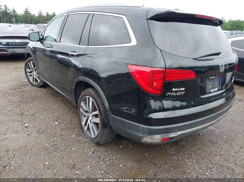 2016 HONDA PILOT TOURING - 5FNYF6H97GB097605