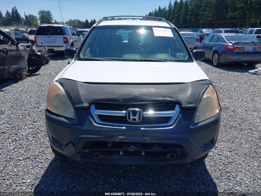 2002 Honda Cr-V Lx VIN: JHLRD68422C011060 Lot: 42686873