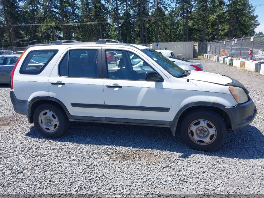 2002 Honda Cr-V Lx VIN: JHLRD68422C011060 Lot: 42686873
