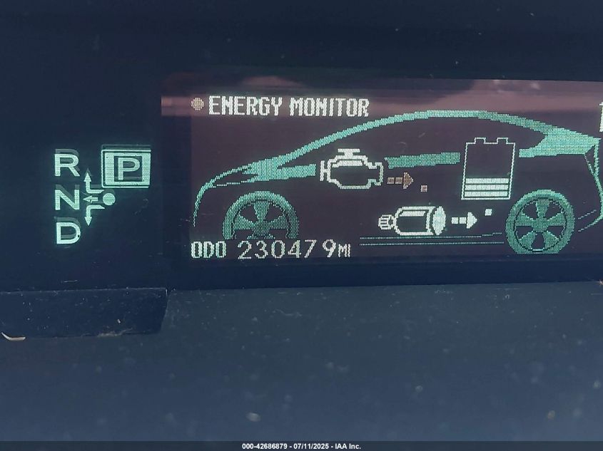 2011 Toyota Prius Three VIN: JTDKN3DU6B1462665 Lot: 42686879