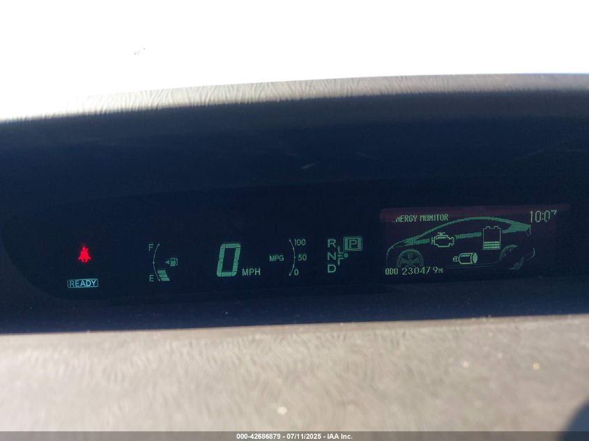 2011 Toyota Prius Three VIN: JTDKN3DU6B1462665 Lot: 42686879