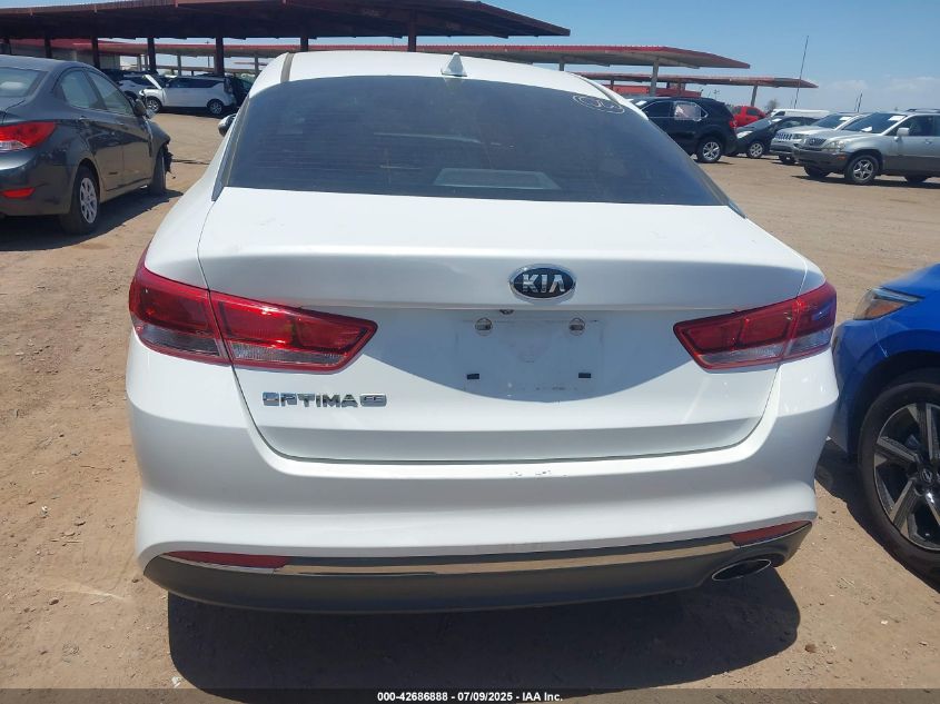 2016 Kia Optima Lx VIN: KNAGT4L37G5086159 Lot: 42686888