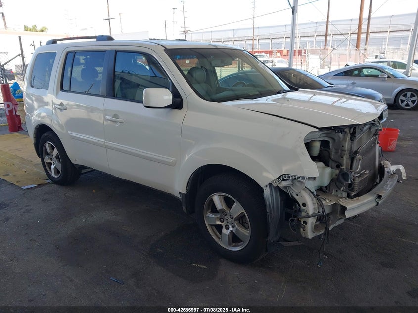5FNYF38529B025418 2009 Honda Pilot Ex-L auction photo 1