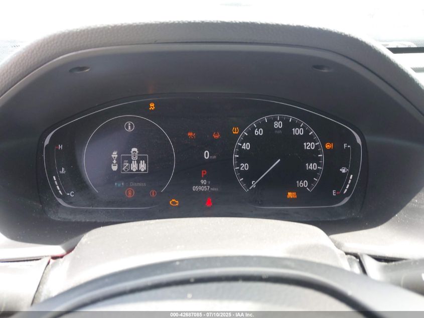 2021 Honda Accord Sport VIN: 1HGCV1F30MA091052 Lot: 42687085