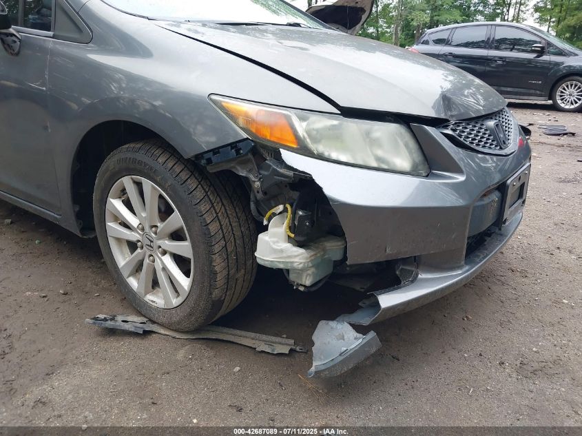 2012 Honda Civic Ex-L VIN: 2HGFG3B07CH514949 Lot: 42687089