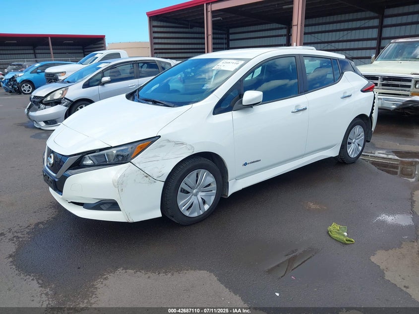 2019 NISSAN LEAF S - 1N4AZ1CP4KC315125