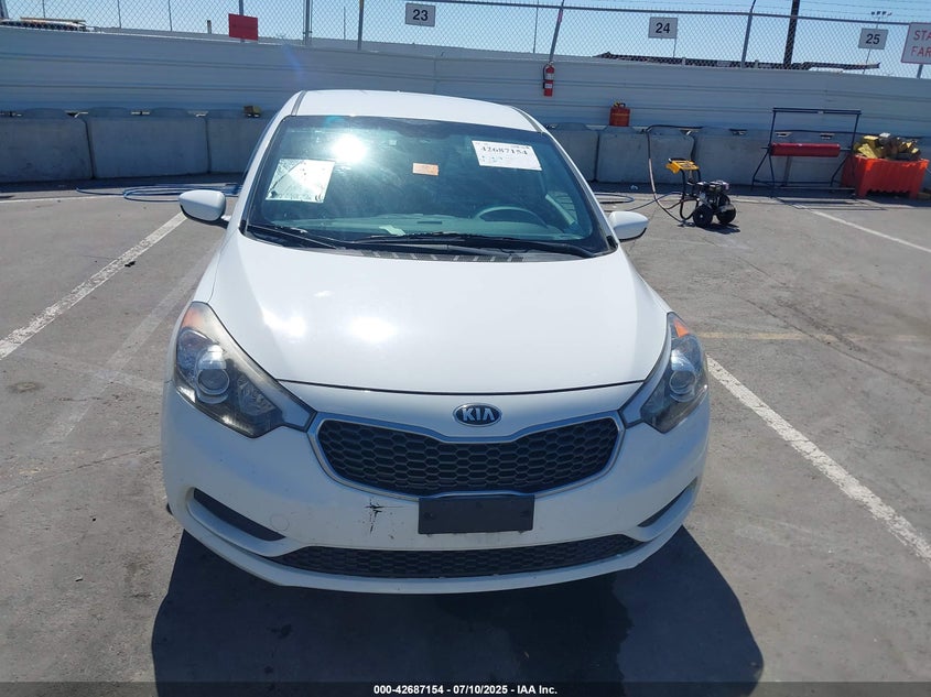 2016 KIA FORTE LX - KNAFK4A67G5496262