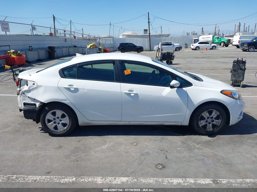 2016 KIA FORTE LX - KNAFK4A67G5496262