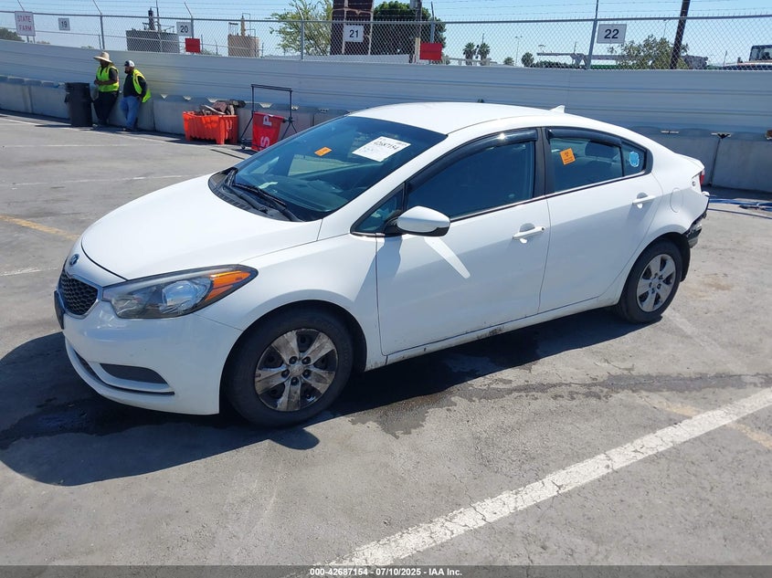 2016 KIA FORTE LX - KNAFK4A67G5496262
