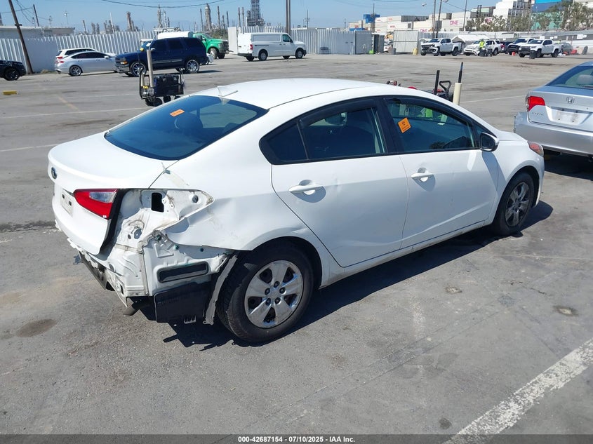 2016 KIA FORTE LX - KNAFK4A67G5496262