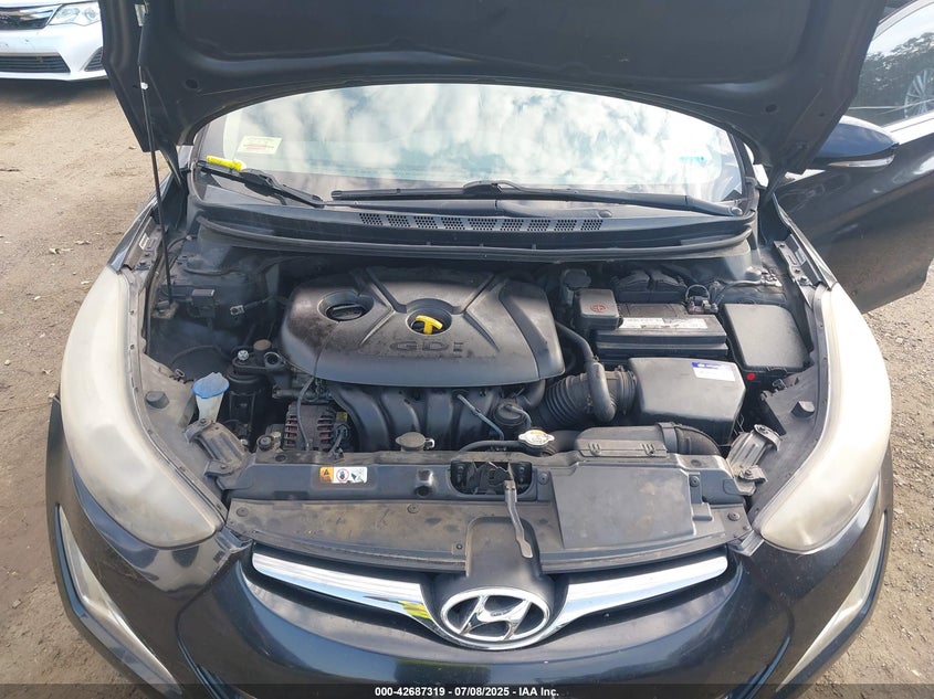 2015 HYUNDAI ELANTRA VIN: KMHDH4AH3FU229730