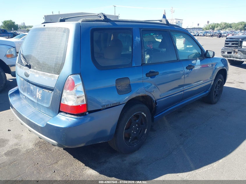 2007 SUBARU FORESTER VIN: JF1SG63697G745229