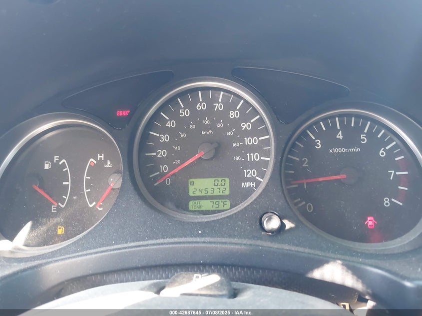 2007 SUBARU FORESTER VIN: JF1SG63697G745229