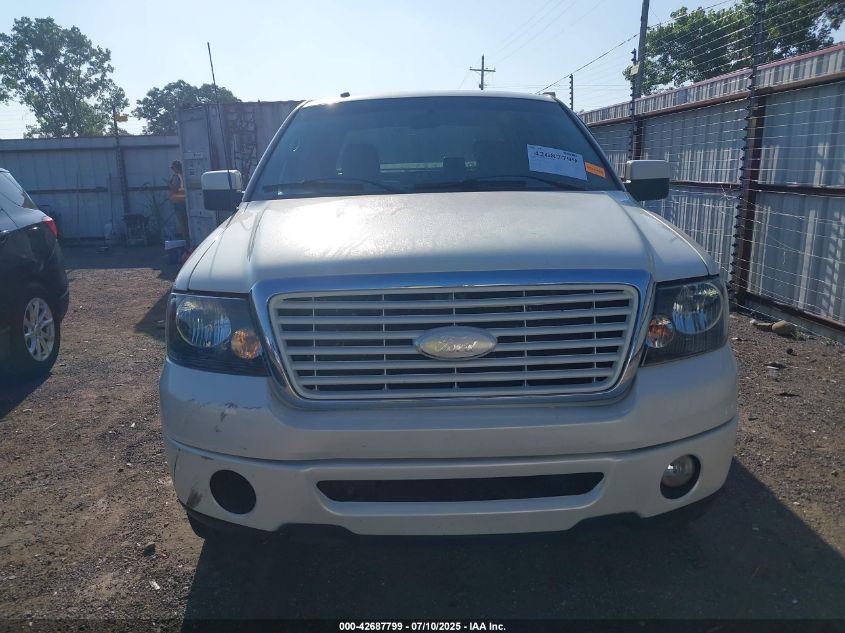 2008 Ford F-150 Harley-Davidson/Limited VIN: 1FTRW14578FA30705 Lot: 42687799