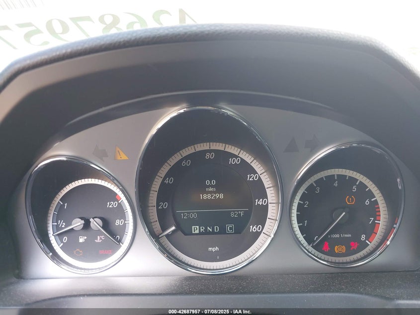 2010 MERCEDES-BENZ C 300 VIN: WDDGF8BB9AF478674