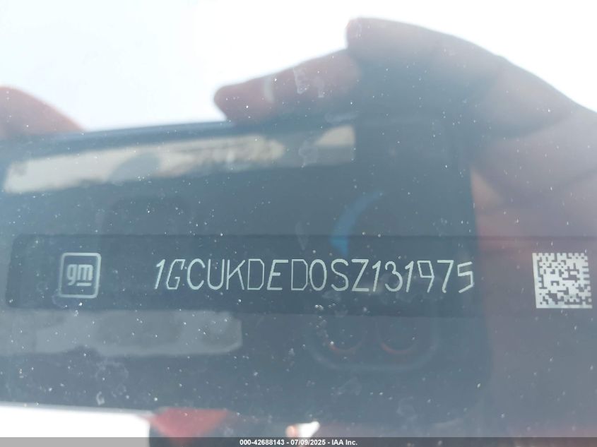 2025 Chevrolet Silverado 1500 - 1GCUKDED0SZ131975