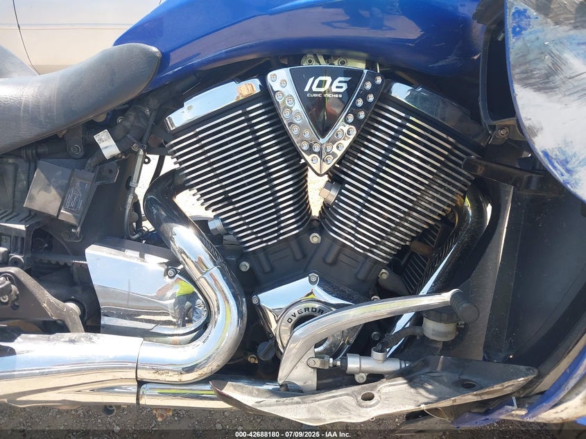 2013 VICTORY MOTORCYCLES CROSS COUNTRY TOUR 5VPTW36N1D3012356