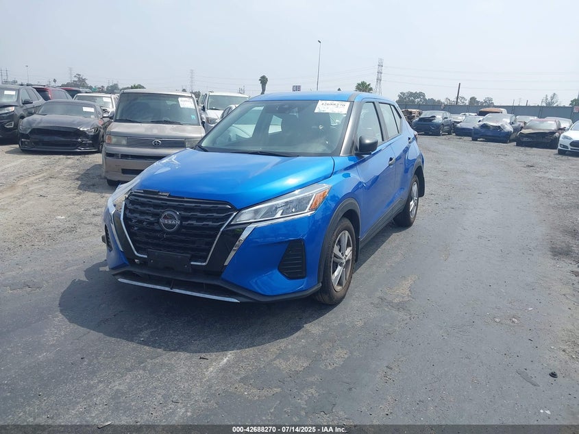 Vin: 3n1cp5bv2pl555739, lot: 43181394, nissan kicks s xtronic cvt 20232