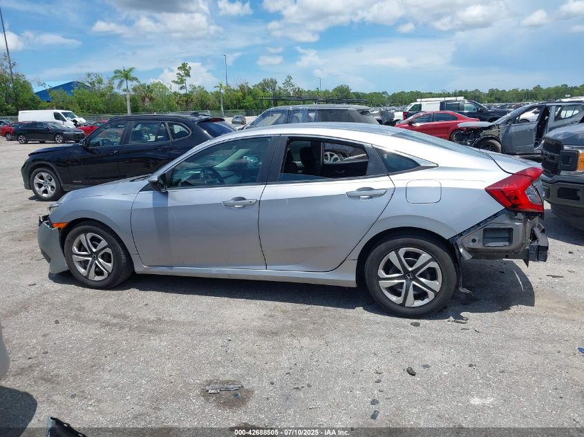 2017 Honda Civic Lx VIN: 19XFC2F55HE014060 Lot: 42688505