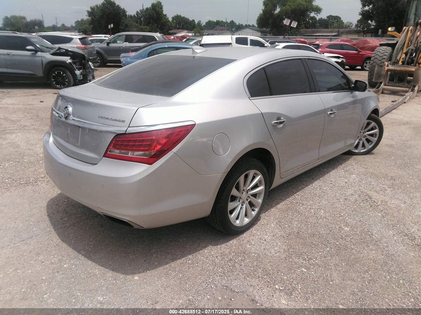 Vin: 1g4gb5g38gf111887, lot: 43181636, buick lacrosse leather 20164