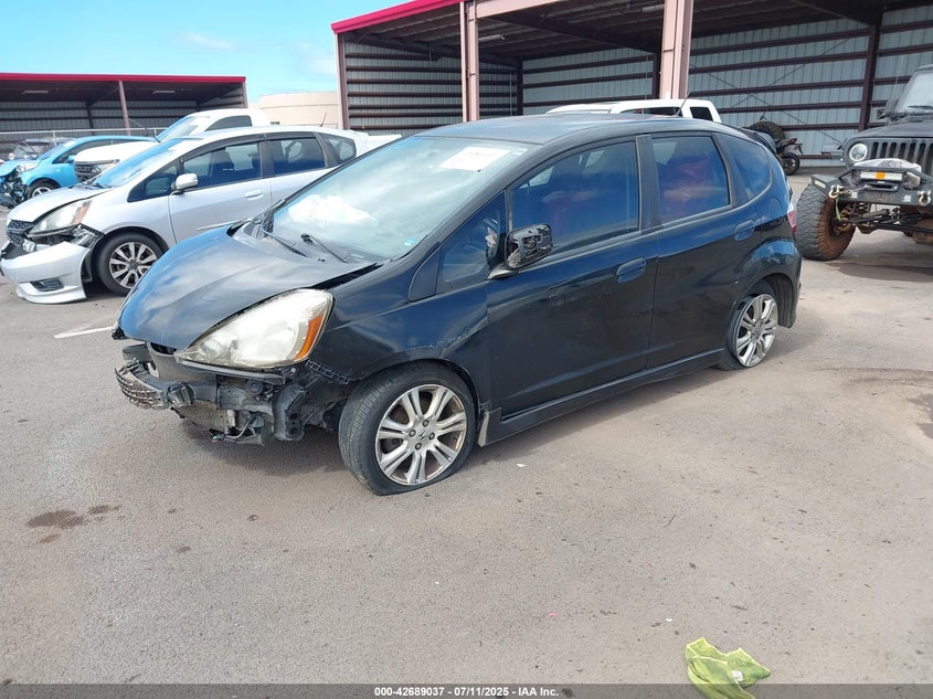 JHMGE8H47AC007483 2010 HONDA FIT photo no. 2