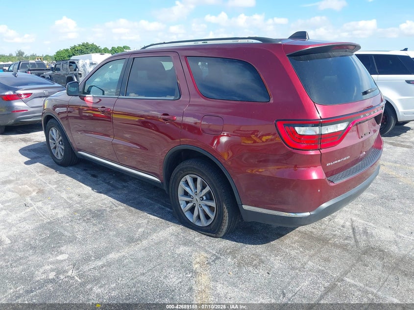 2022 DODGE DURANGO SXT - 1C4RDHAG0NC218158