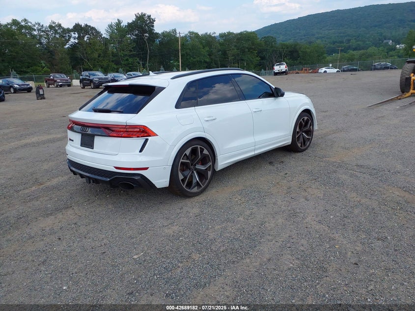 Vin: wu1arbf16nd007592, lot: 43182306, audi rs q8 tfsi quattro tiptronic 20224