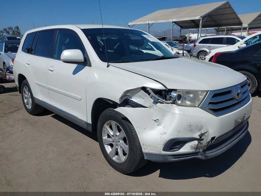 5TDZA3EH1BS009410 2011 Toyota Highlander auction photo 1