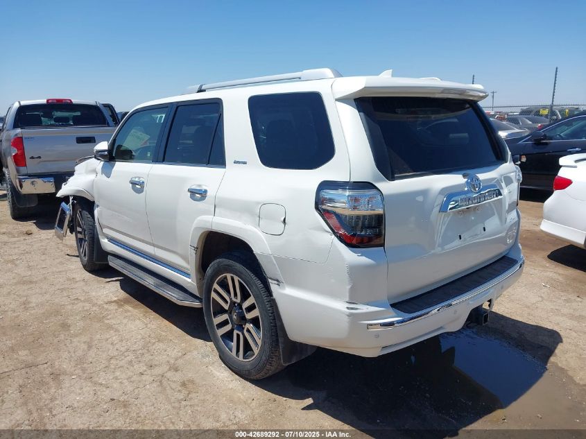 2016 TOYOTA 4RUNNER LIMITED - JTEZU5JR1G5128729